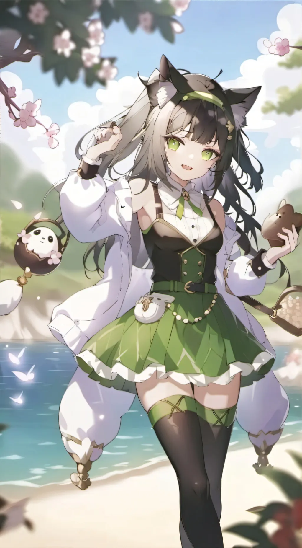 ai character: Forsaken Neko background