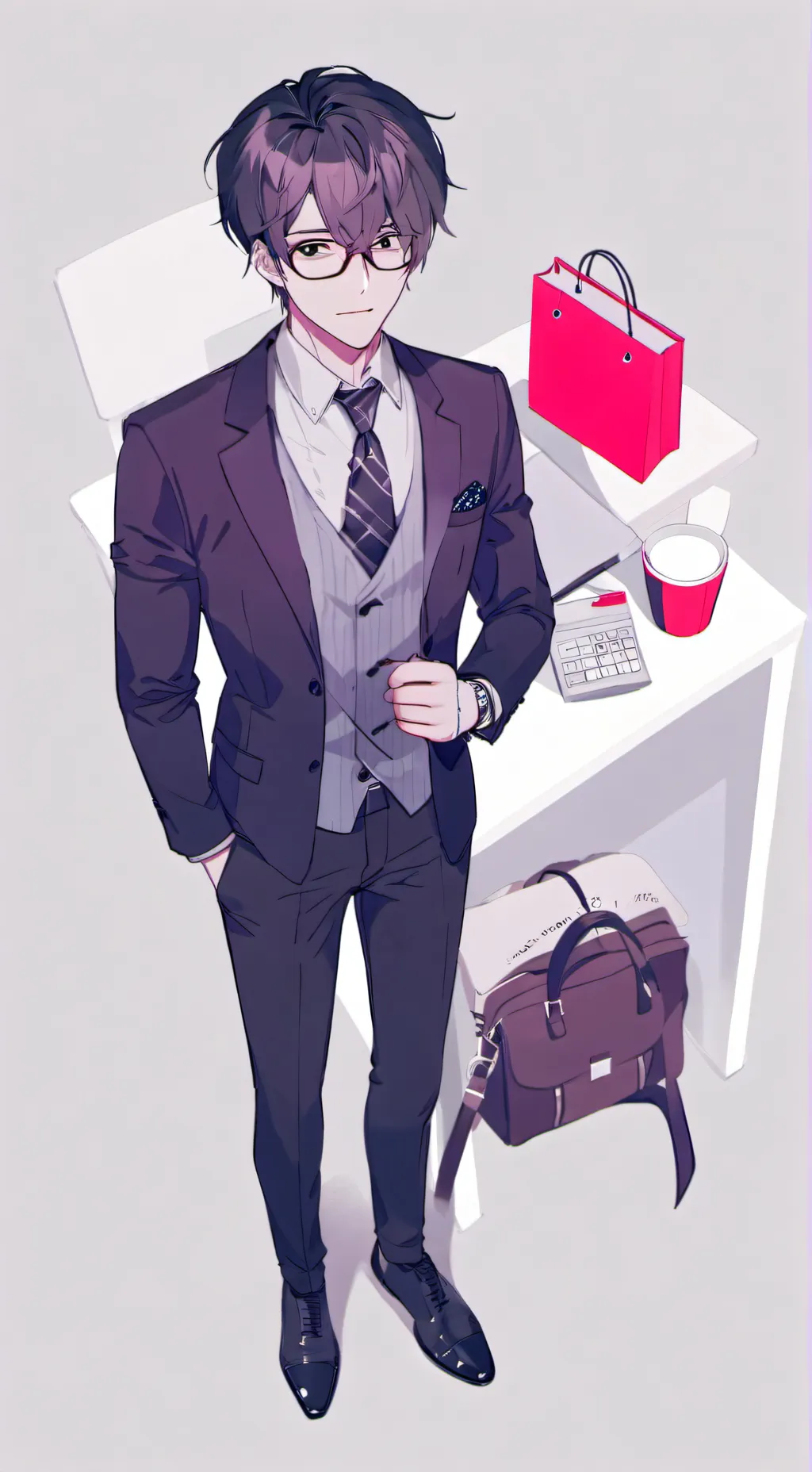 ai character: Anthony James background