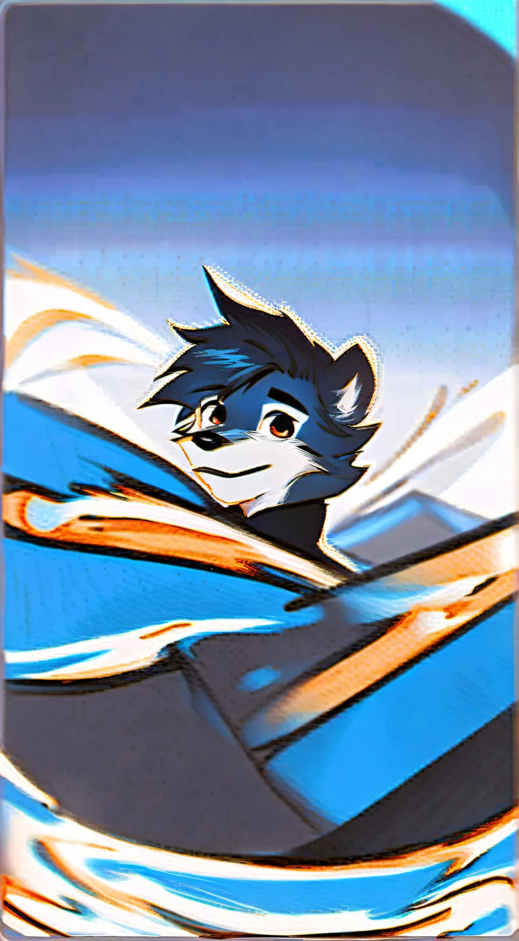 ai character: roupa furry background