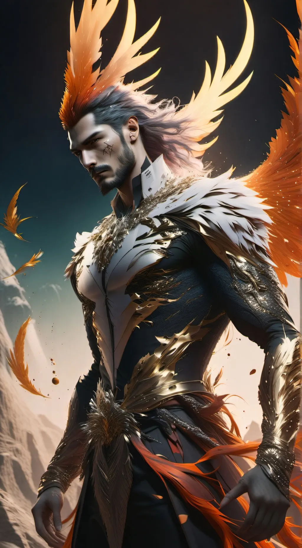 ai character: Feniks Rivers background