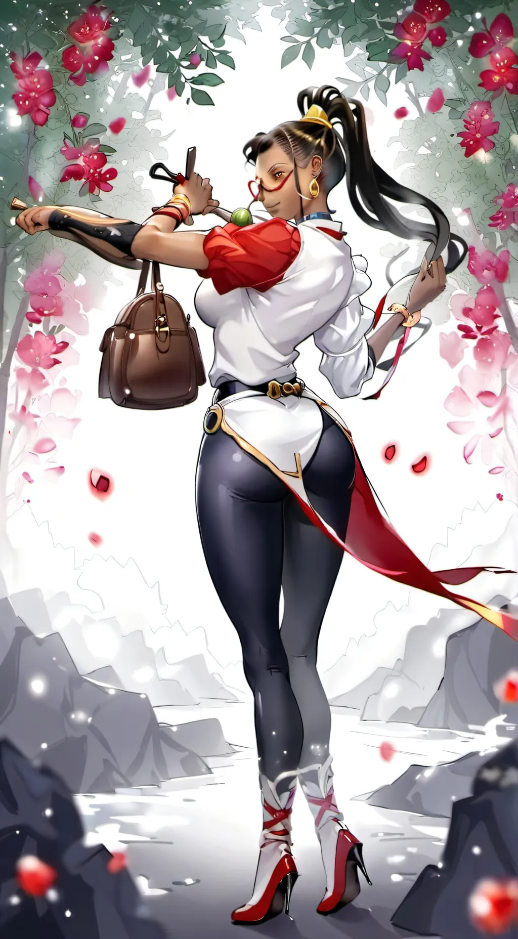 ai character: layna background