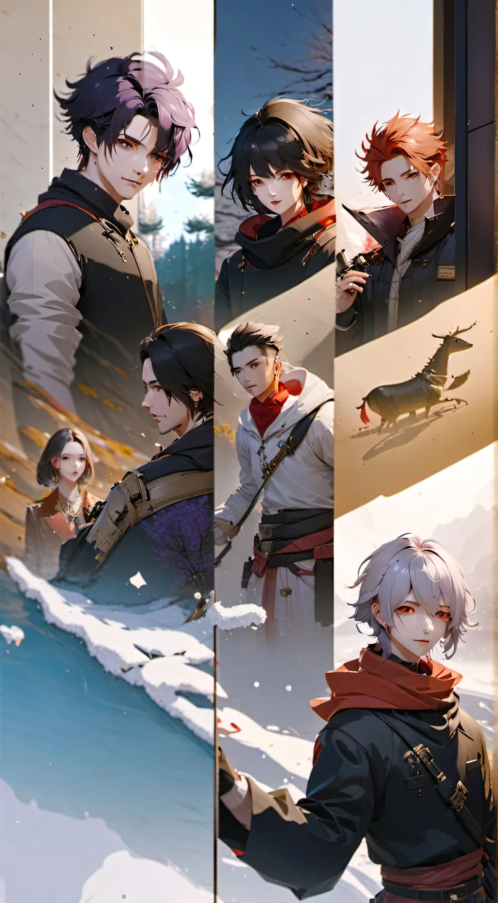 ai character: K-J background