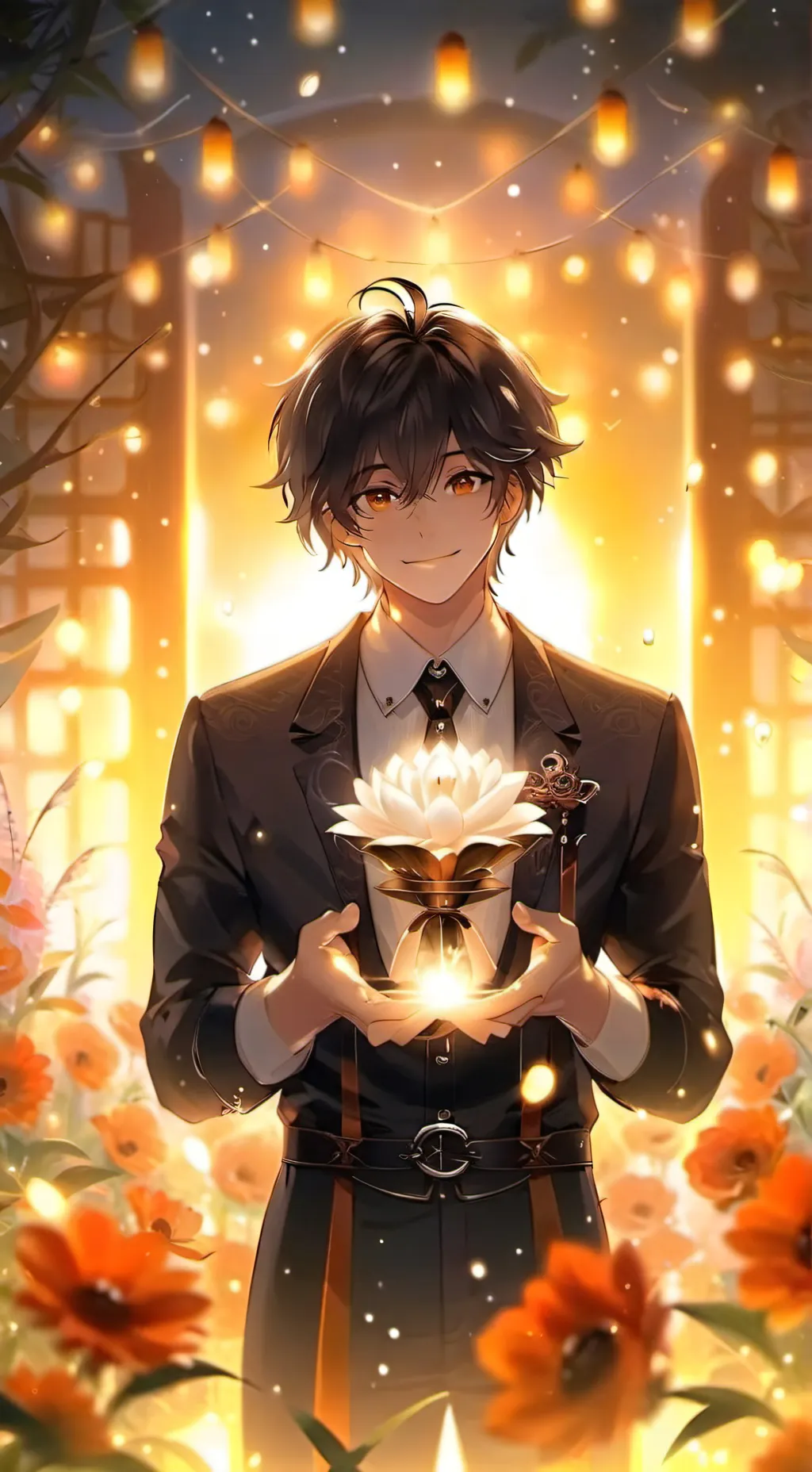 ai character: Boy Friend background