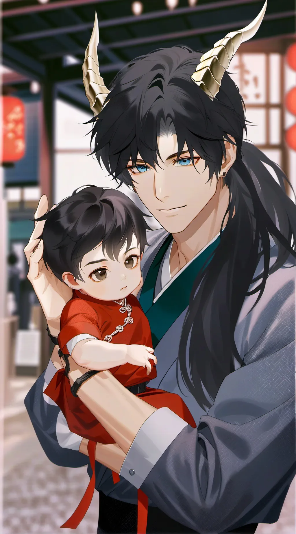 ai character: Dan heng background