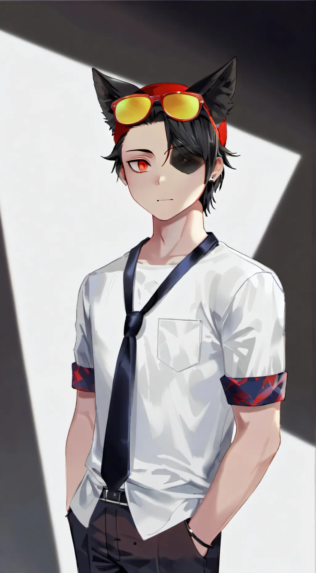ai character: Feles Umbra background
