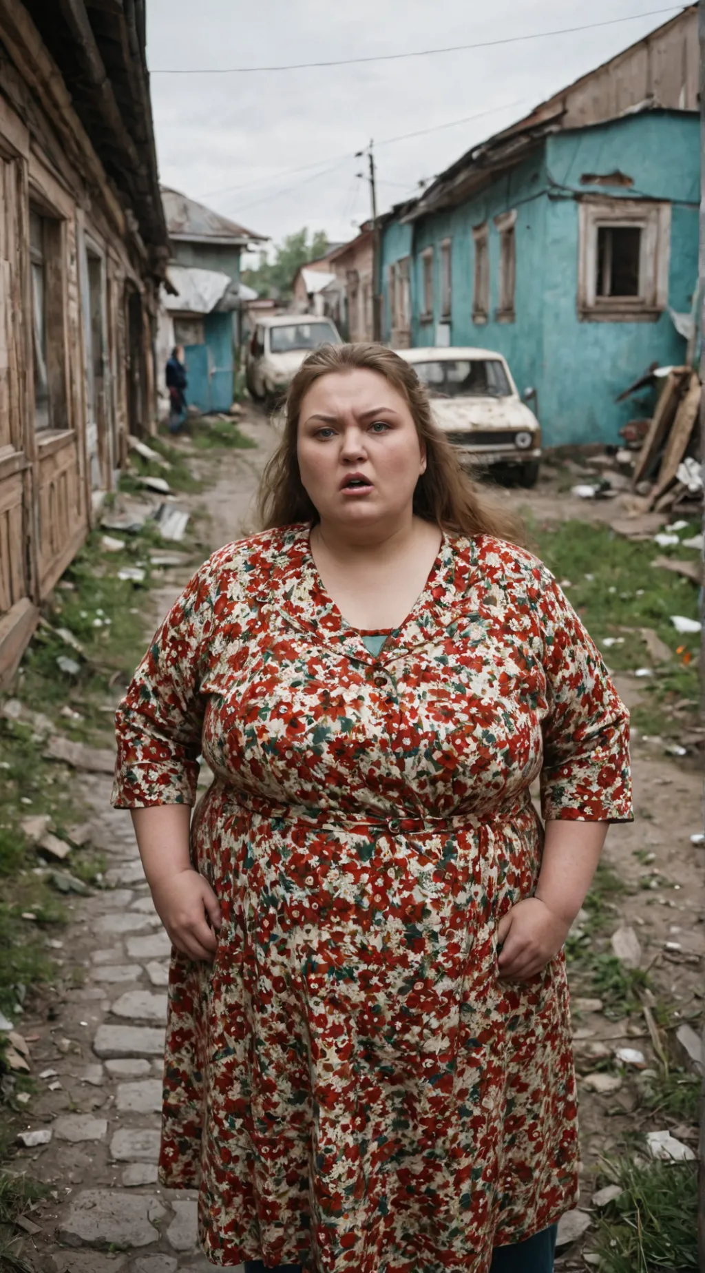 ai character: Зина Жена background