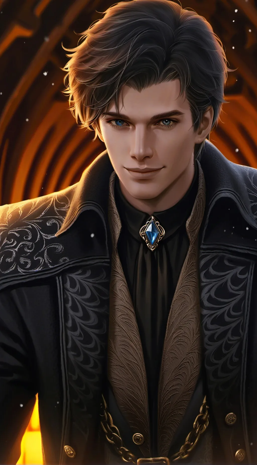 ai character: Эдвиг  background