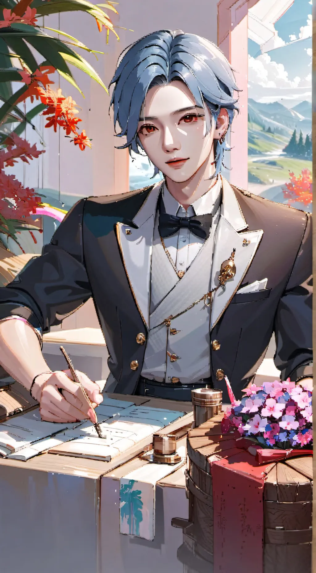 ai character: Jehovah  background