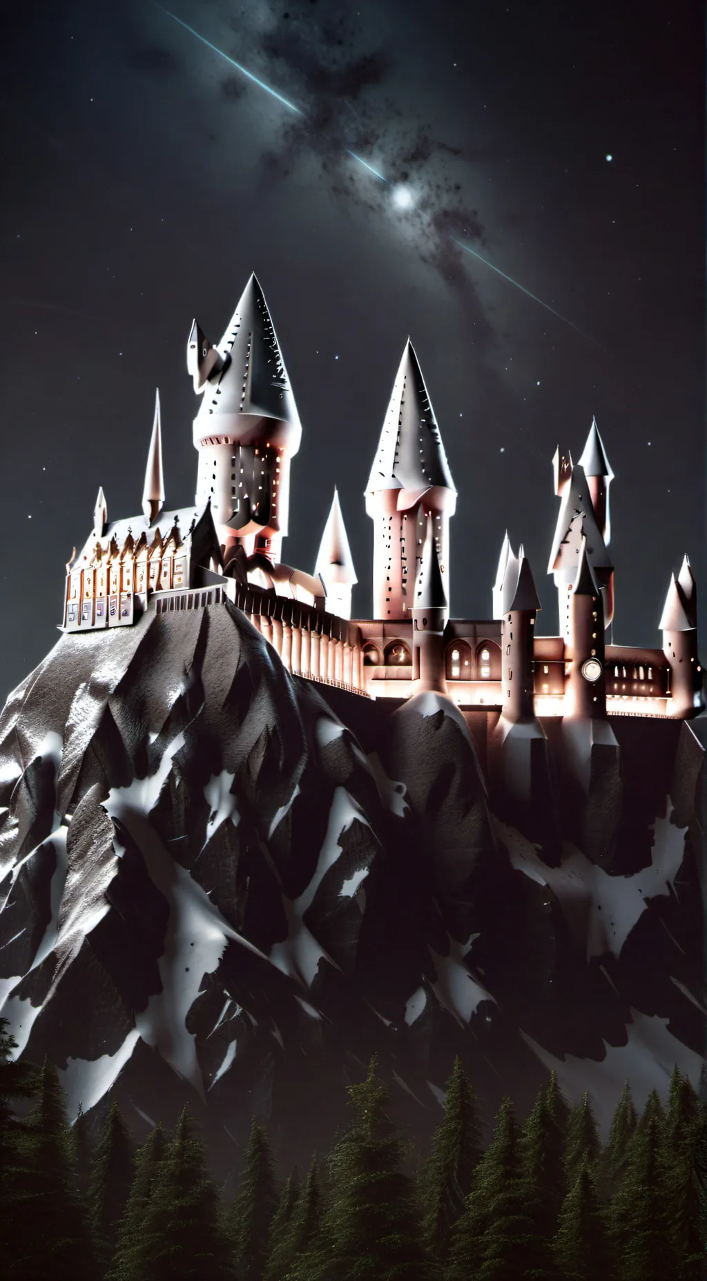 ai character: Old Harry Potter! background