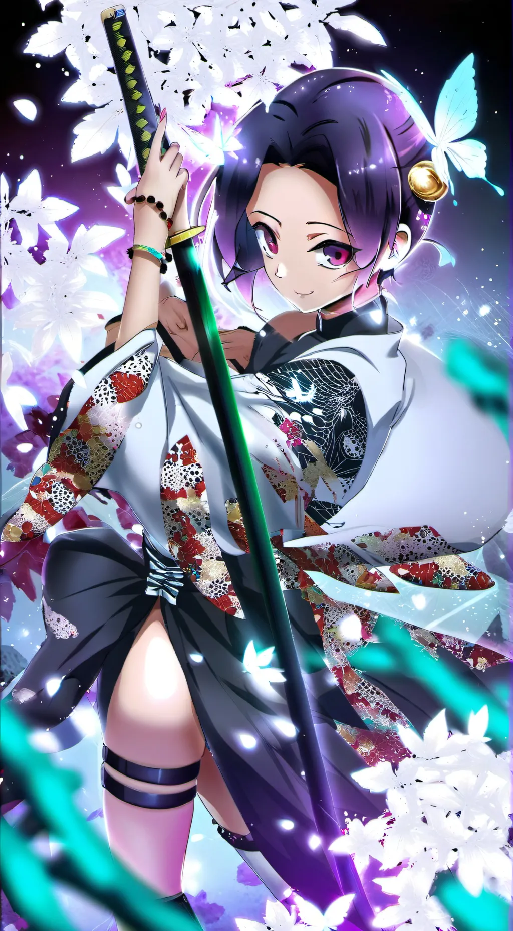 ai character: shinobu kocho  background