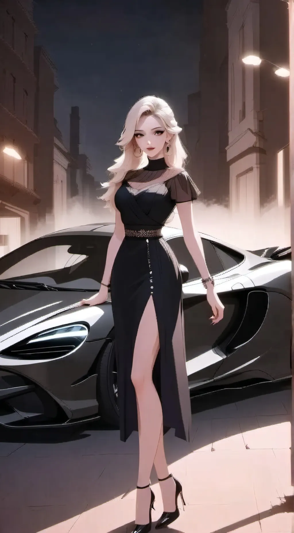 ai character: Abby  background