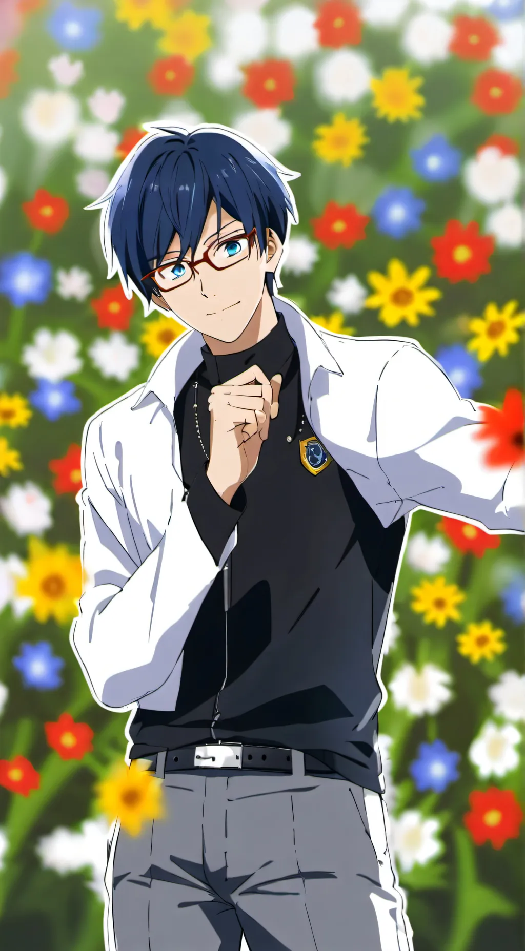ai character: Tenya Iida background