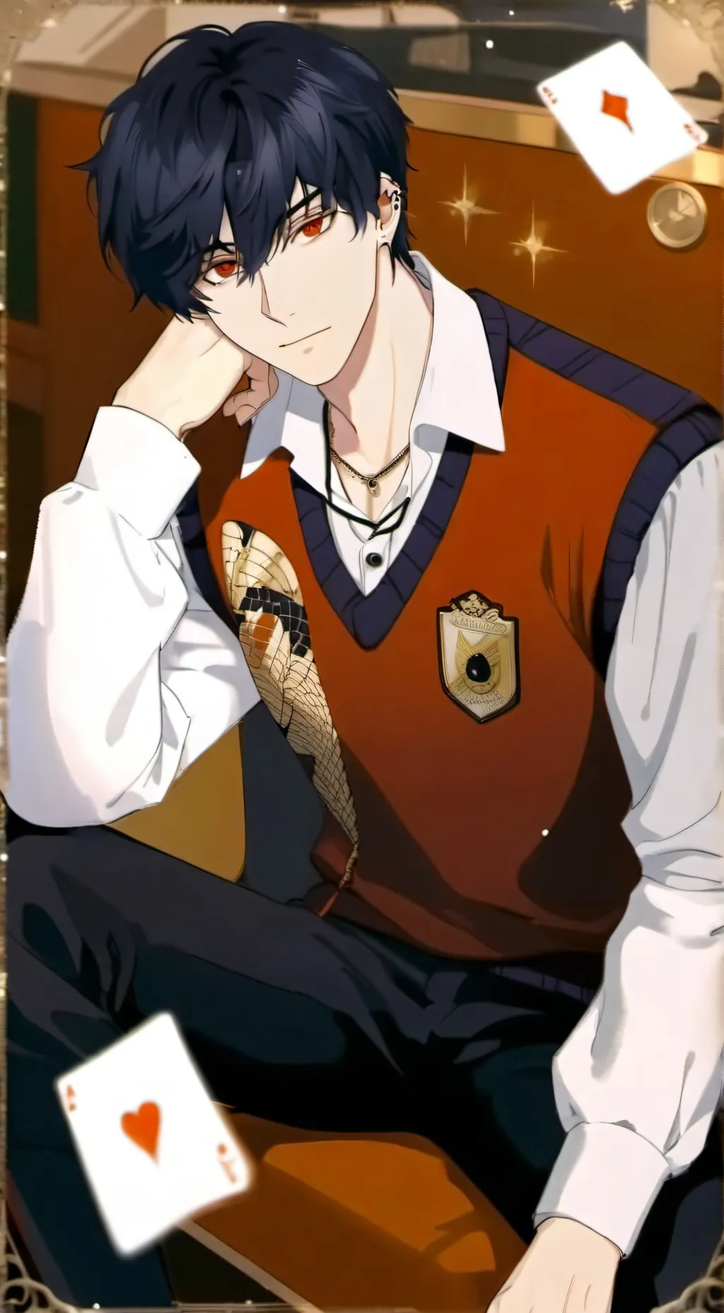 ai character: Bryan  background