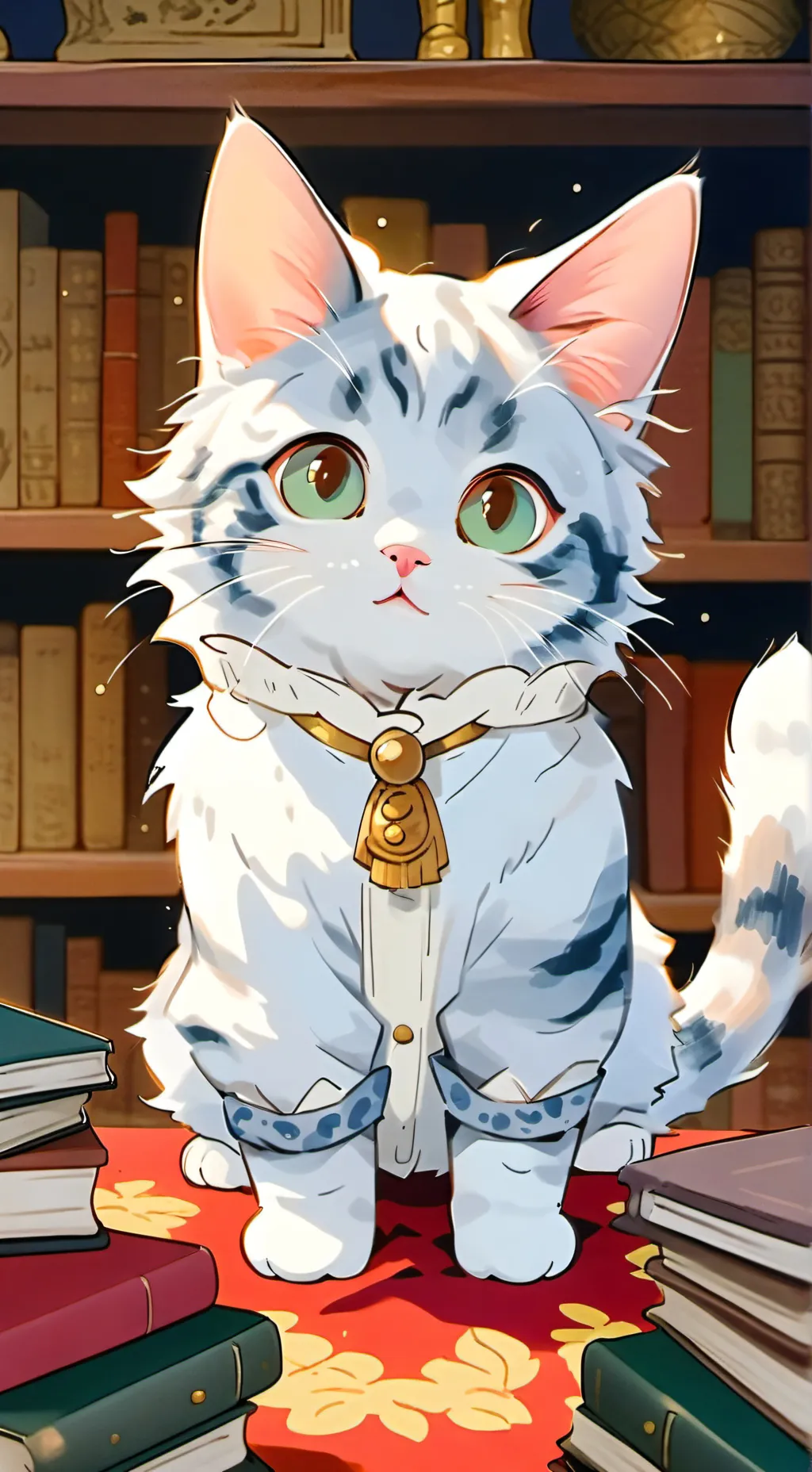 ai character: Echo the Belugacat Spirit background