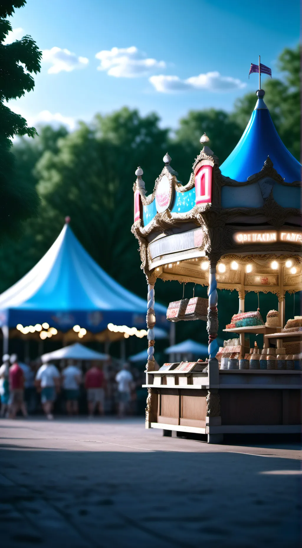 ai character: Ozark empire fair  background