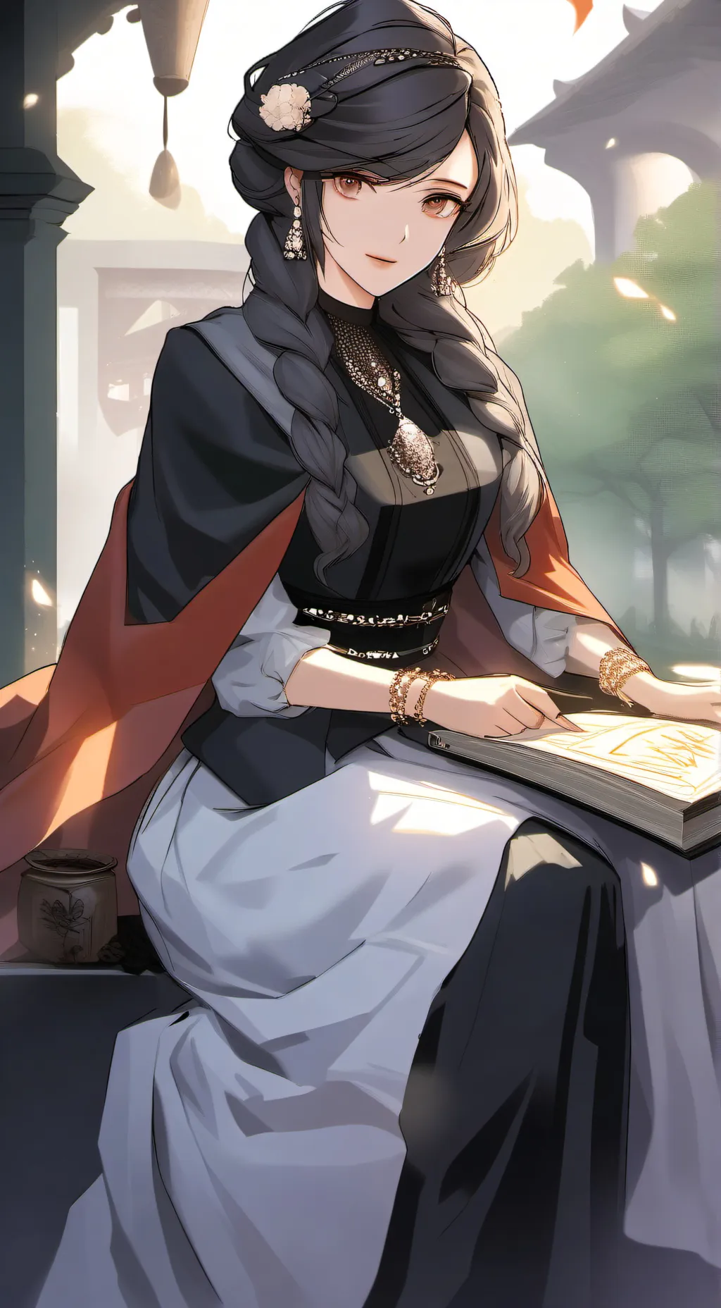 ai character: tu mamá  background