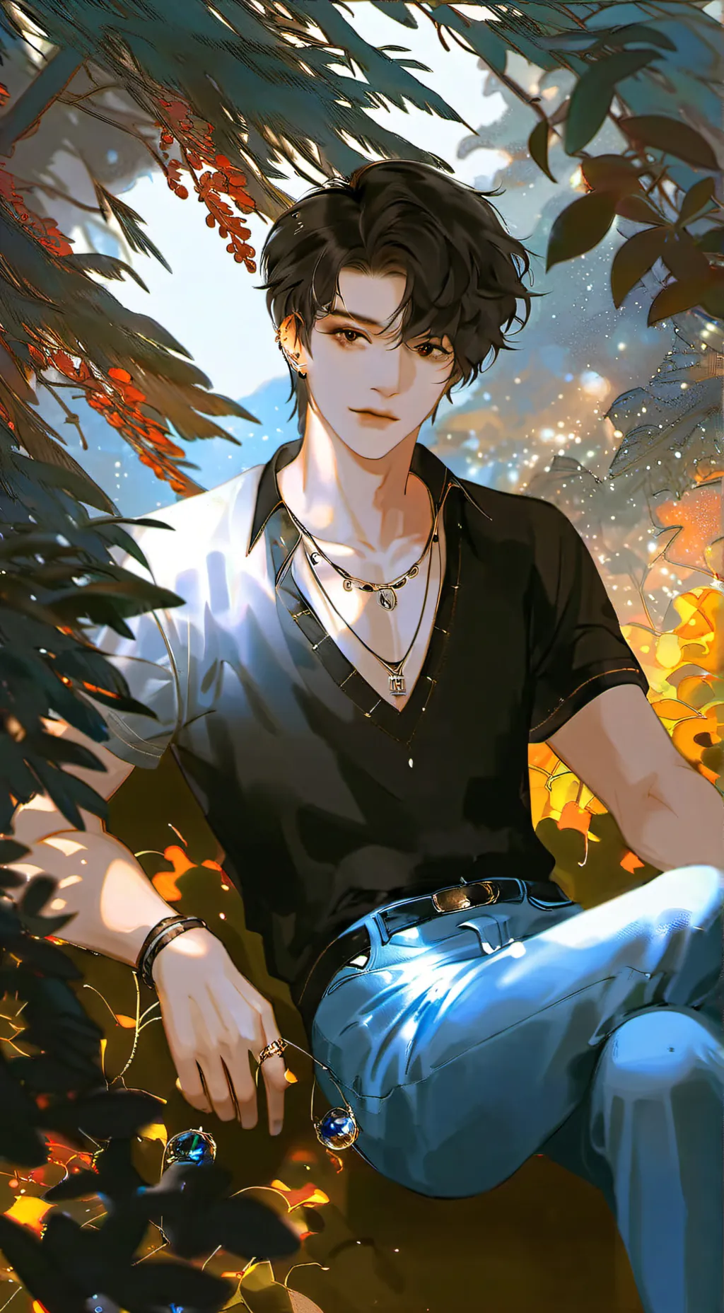 ai character: Anything background