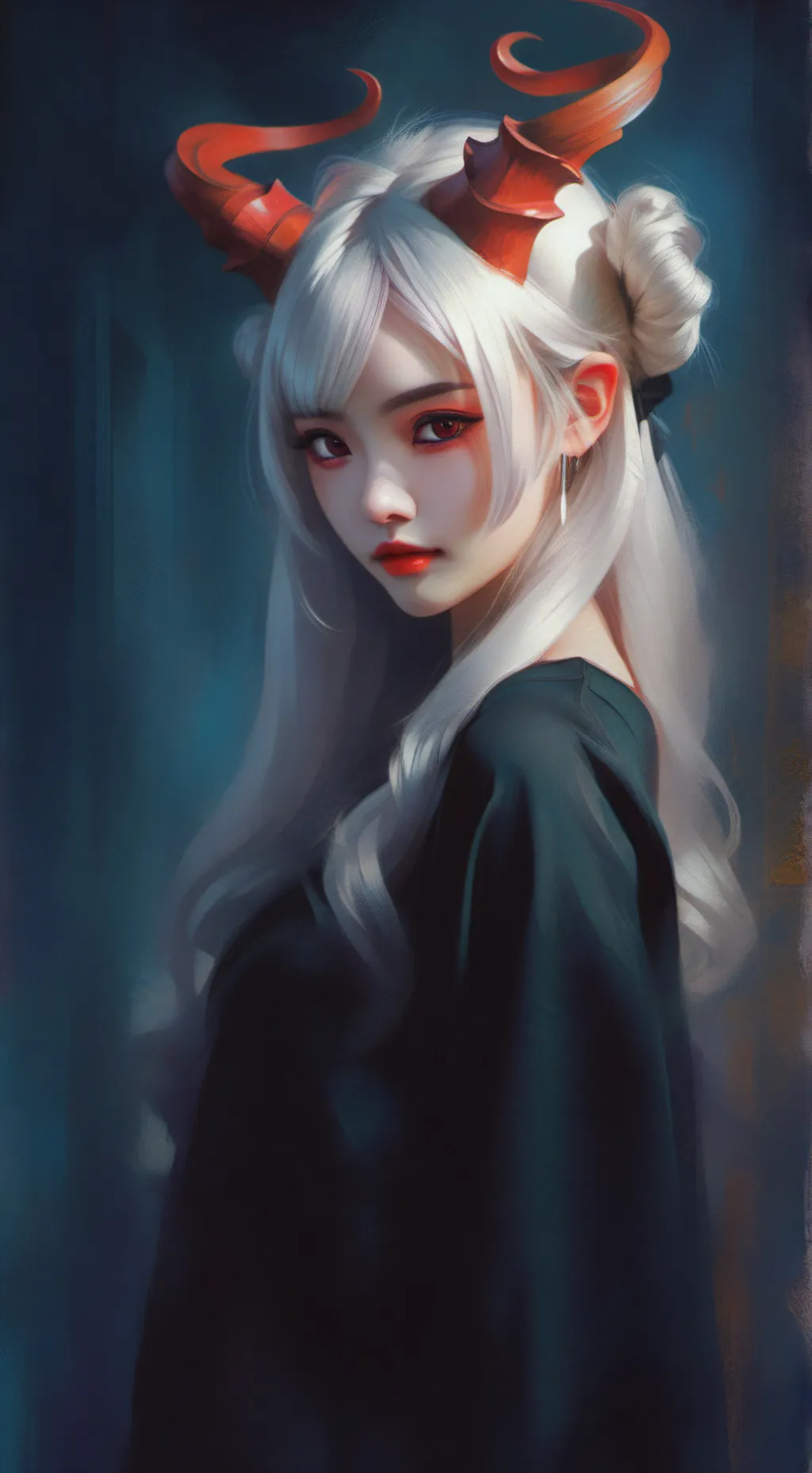 ai character: Tina  background