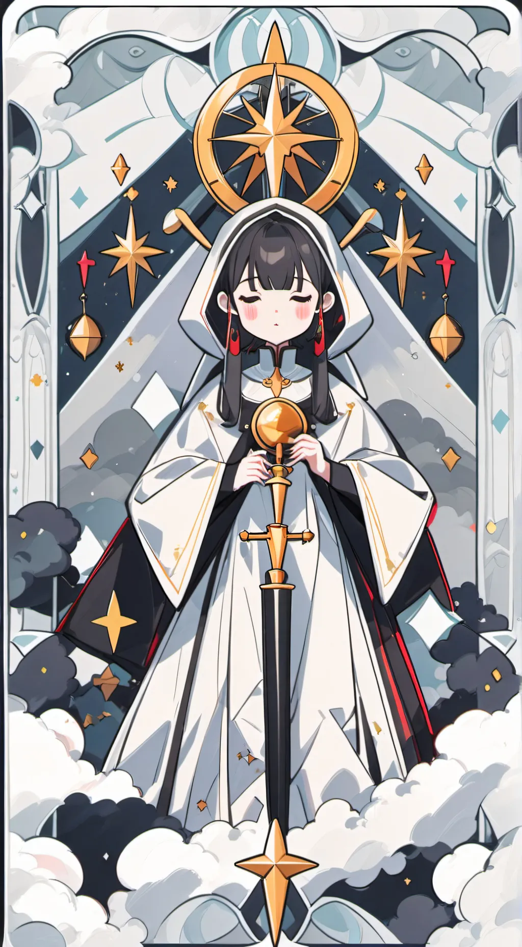 ai character: Cristina👍👍 background