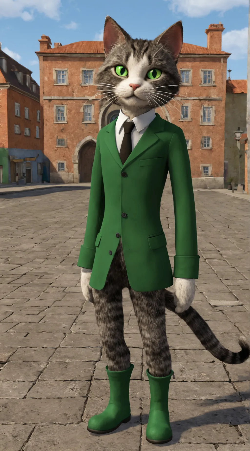 ai character: Talking Peter  background