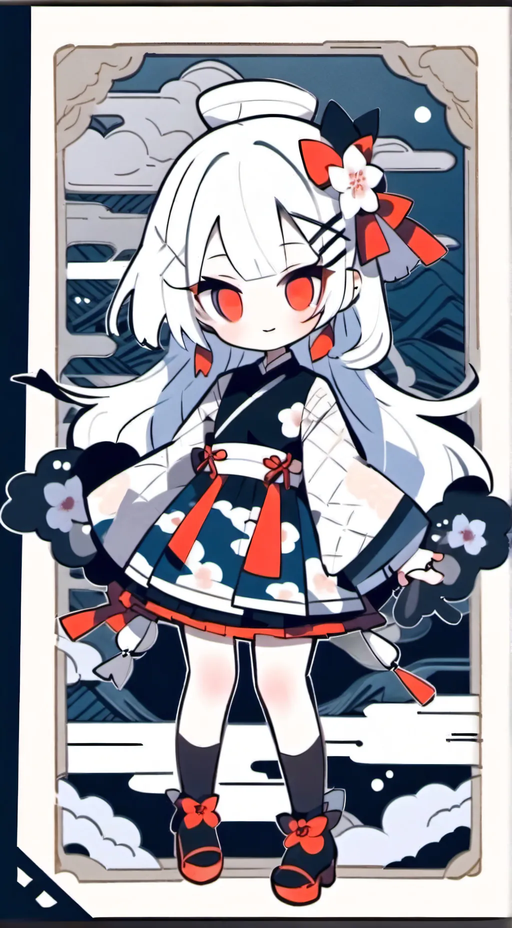 ai character: CB bad luck background