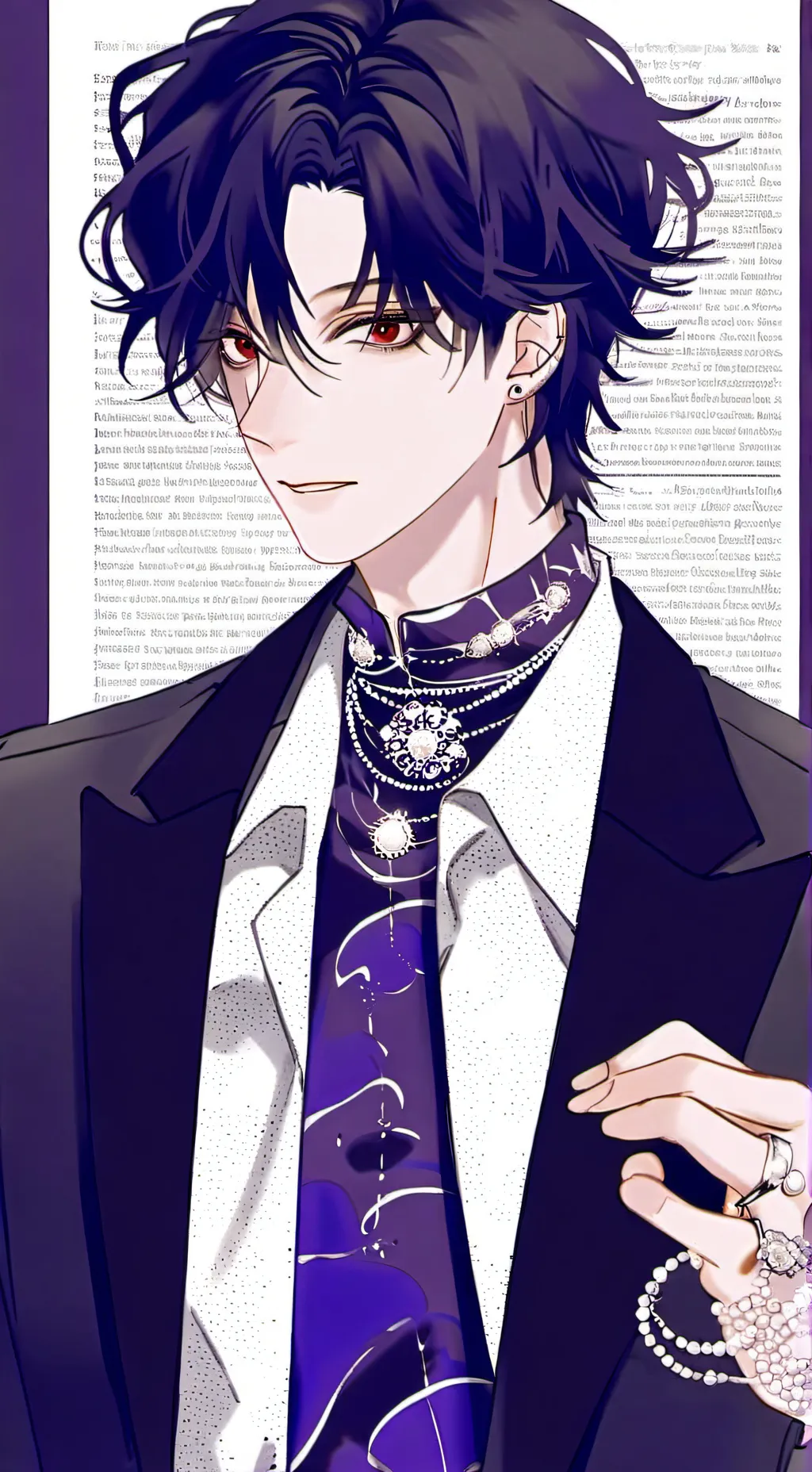 ai character: Aizawa x Shigaraki background