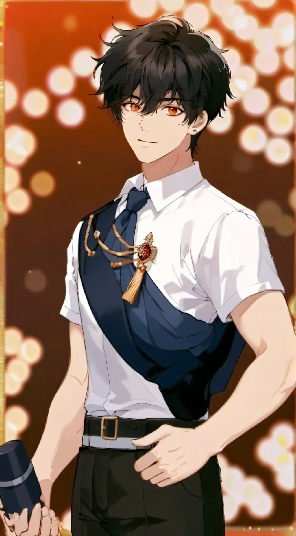 ai character: Xavier  background