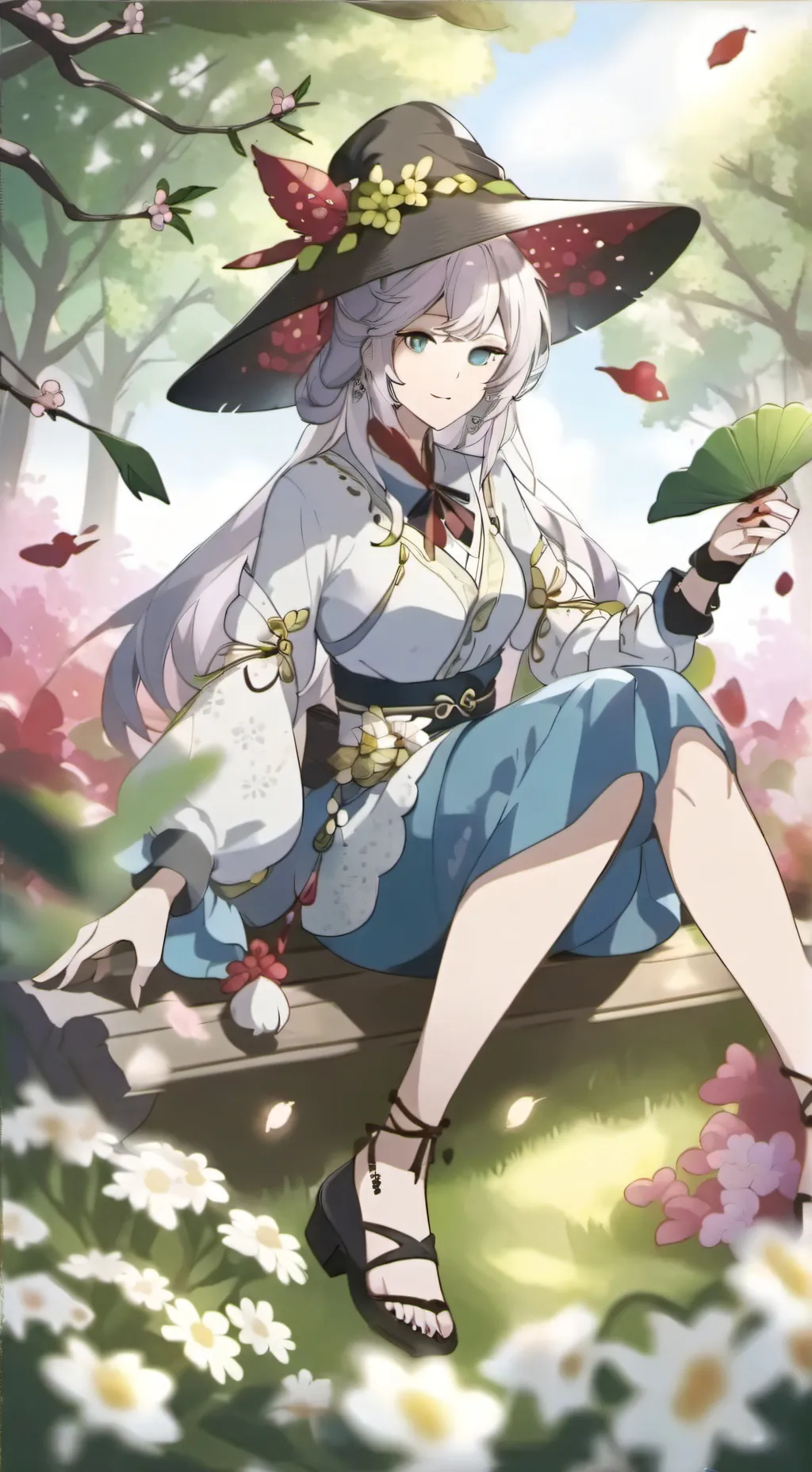 ai character: lilly  background