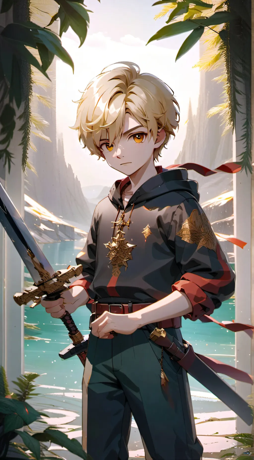ai character: Caedmon Tuggle background