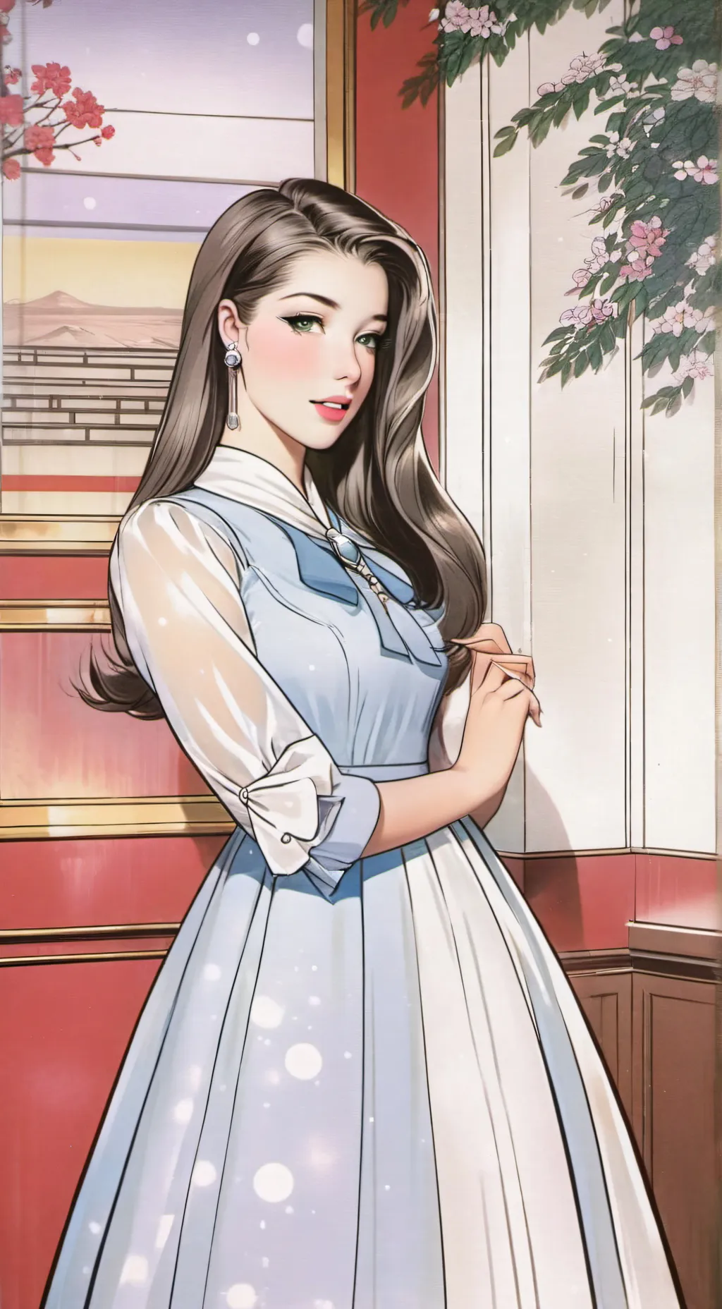 ai character: Kim Williams background