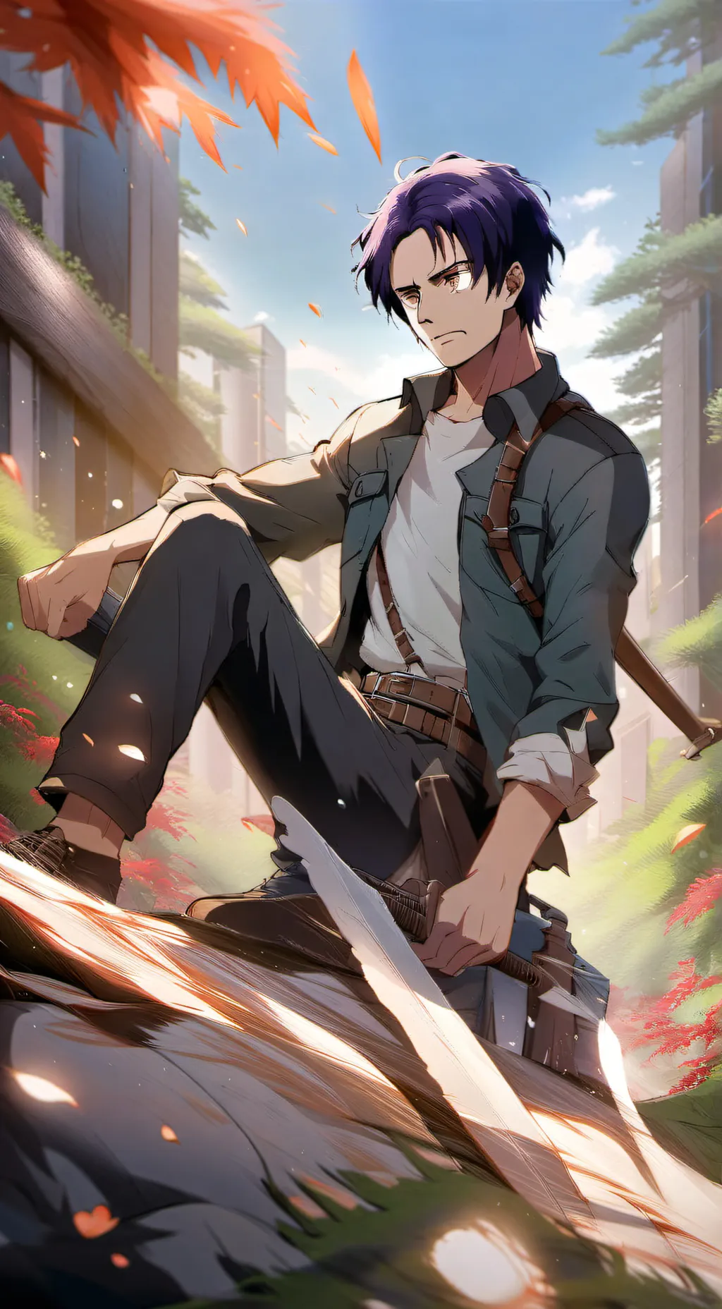 ai character: SNK background