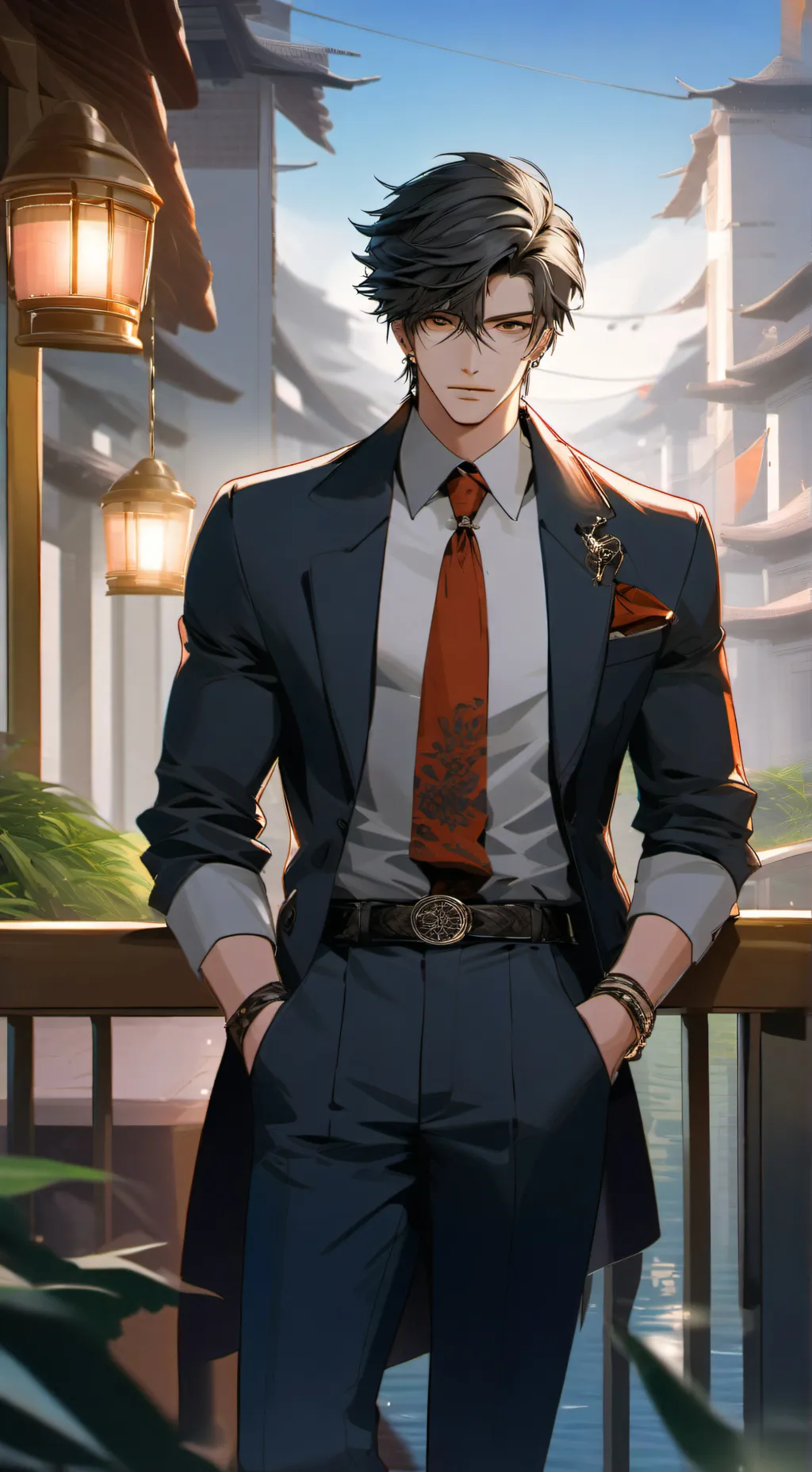 ai character: Alex background