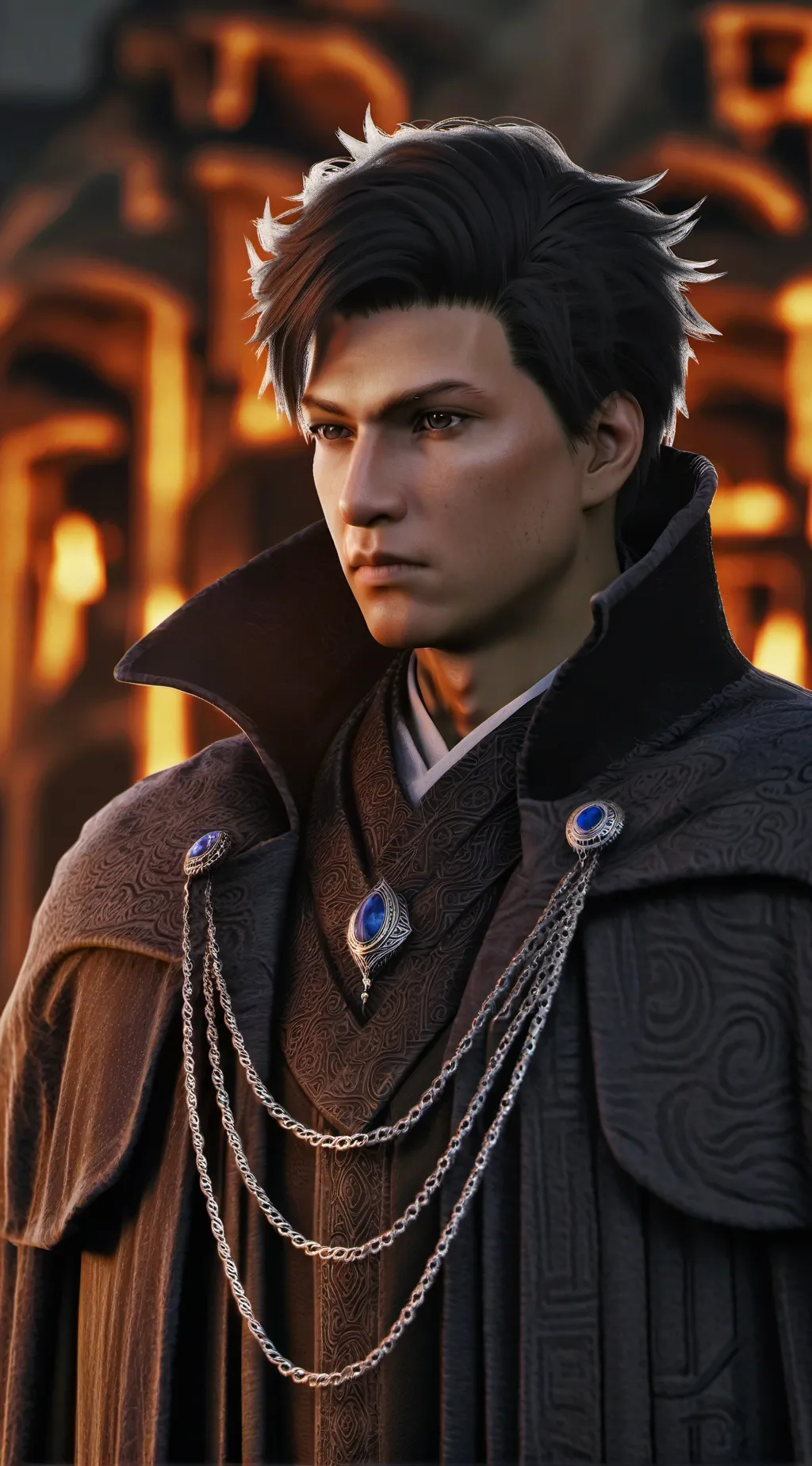 ai character: My bodyguard Lucas background