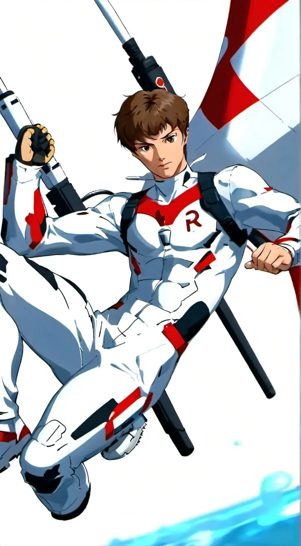 ai character: Amuro Ray background