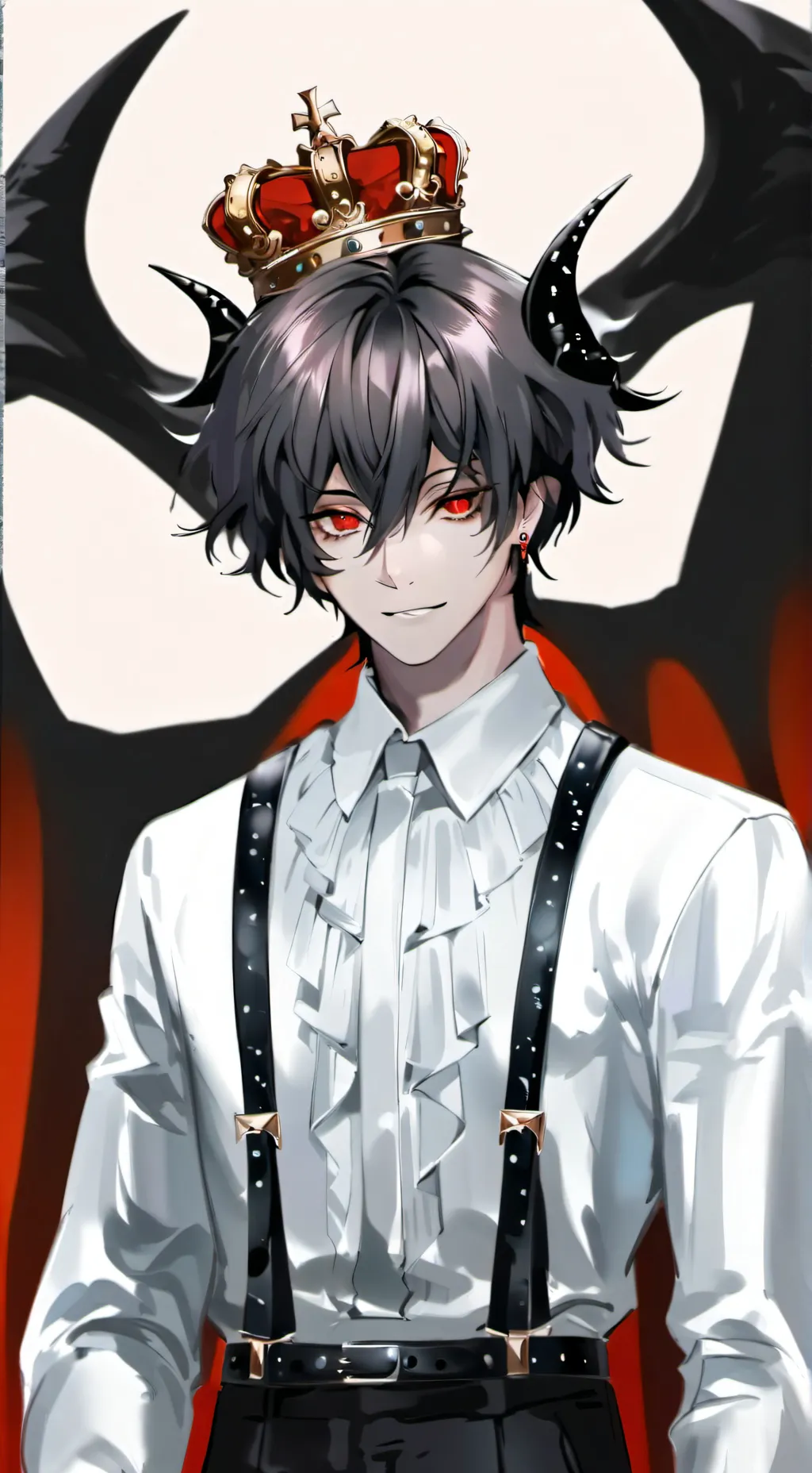 ai character: Alex the demon  background