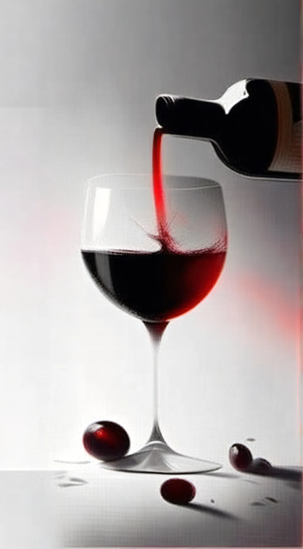 ai character: Wine background