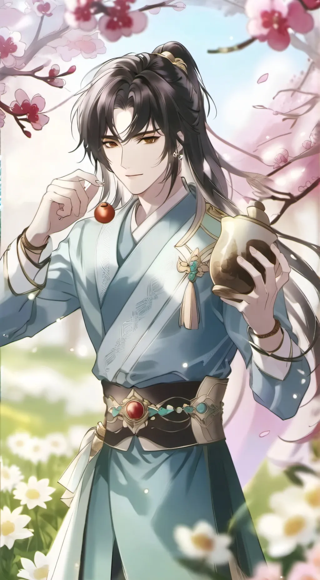 ai character: Alexander  background