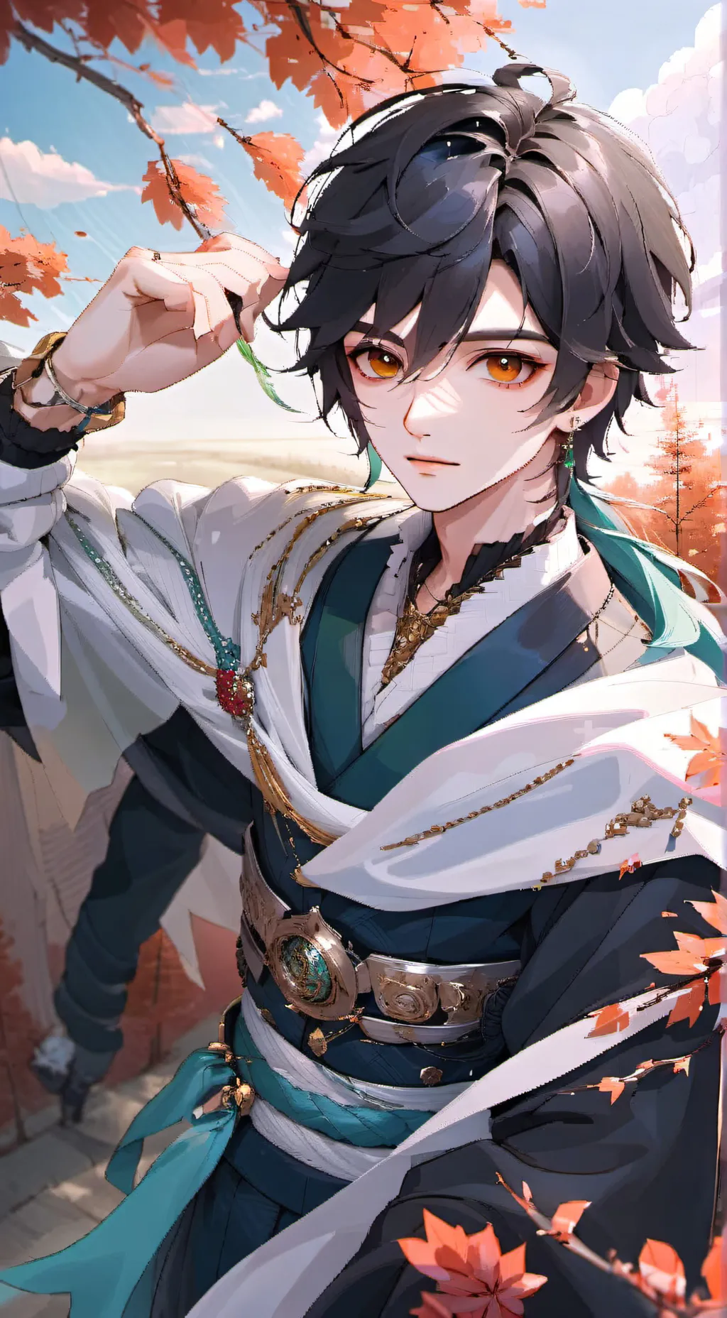 ai character: ur boyfriend  background