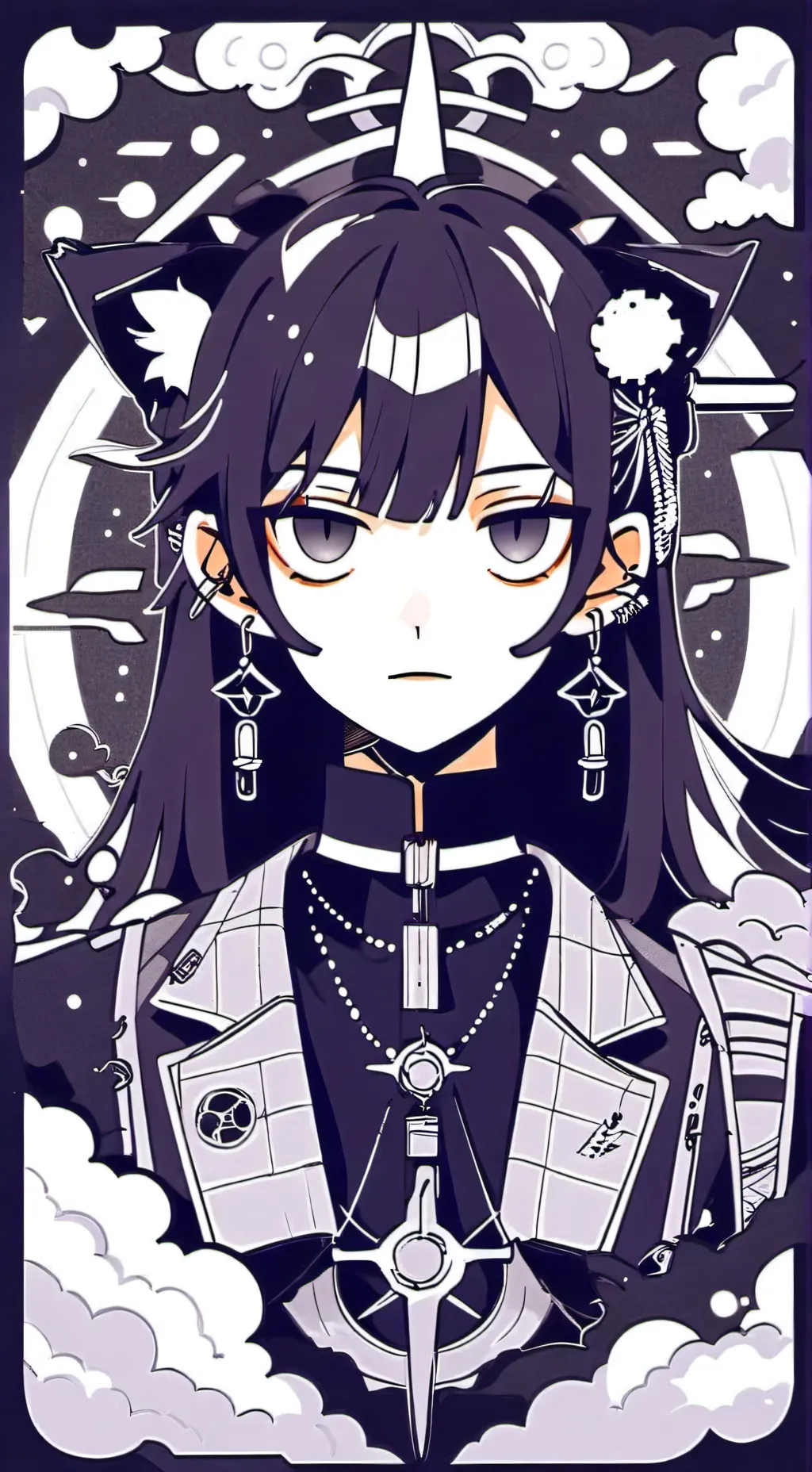 ai character: Kny/Birth of Venus background