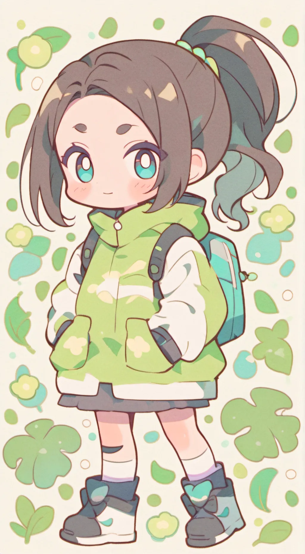 ai character: Ellie background