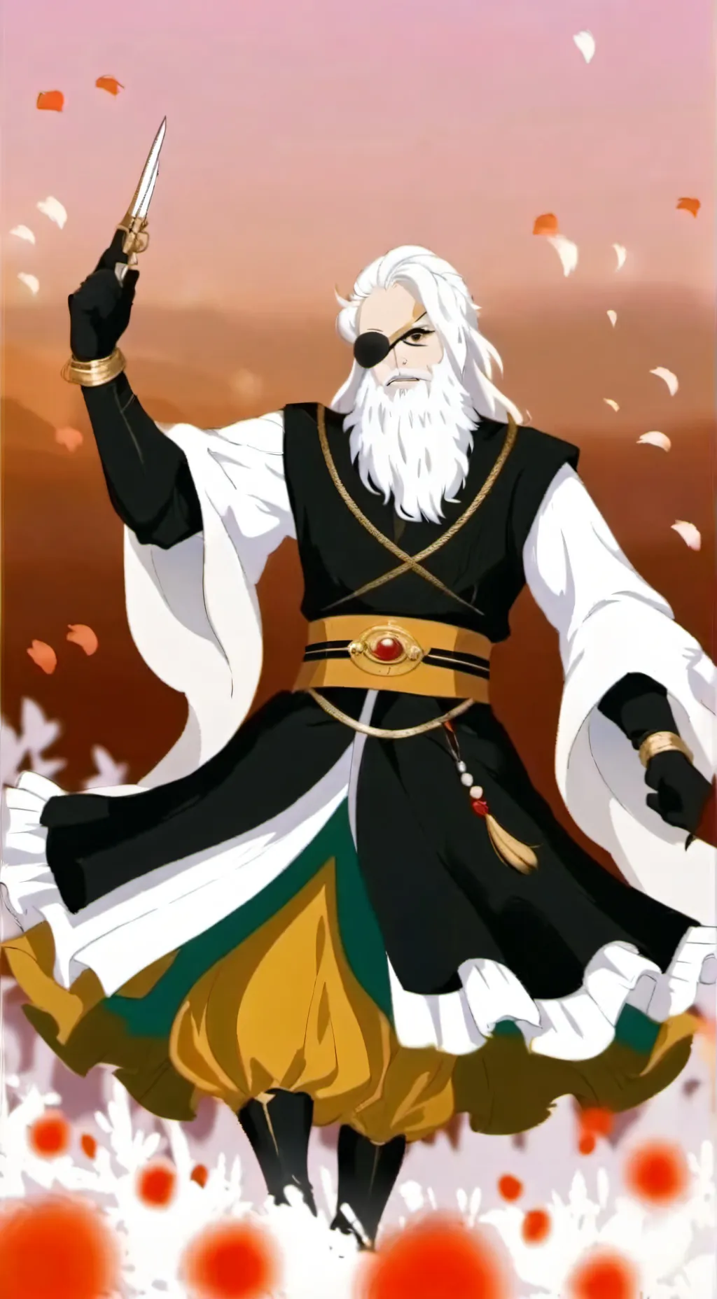 ai character: exe vs wenda background