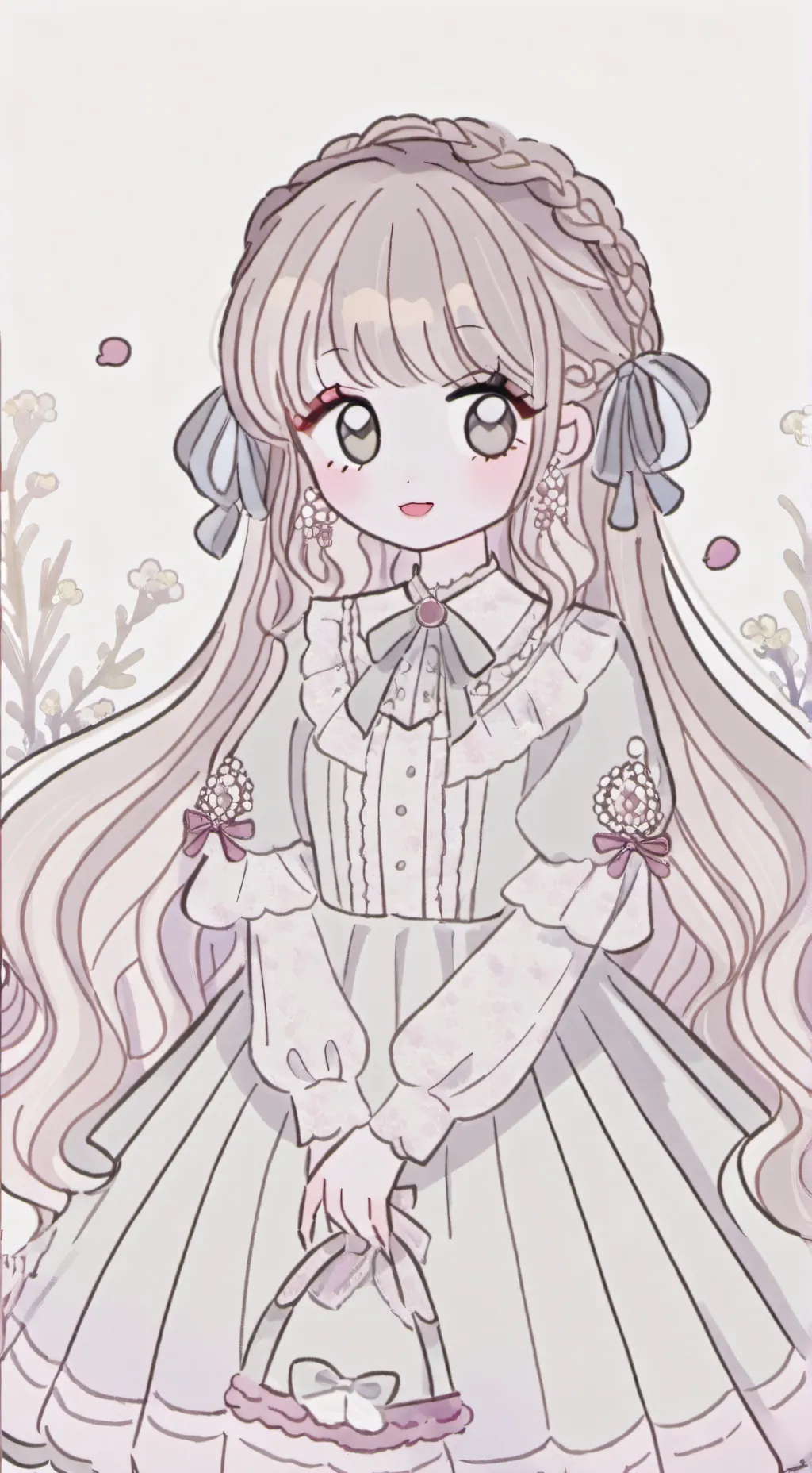ai character: girlfriend  background