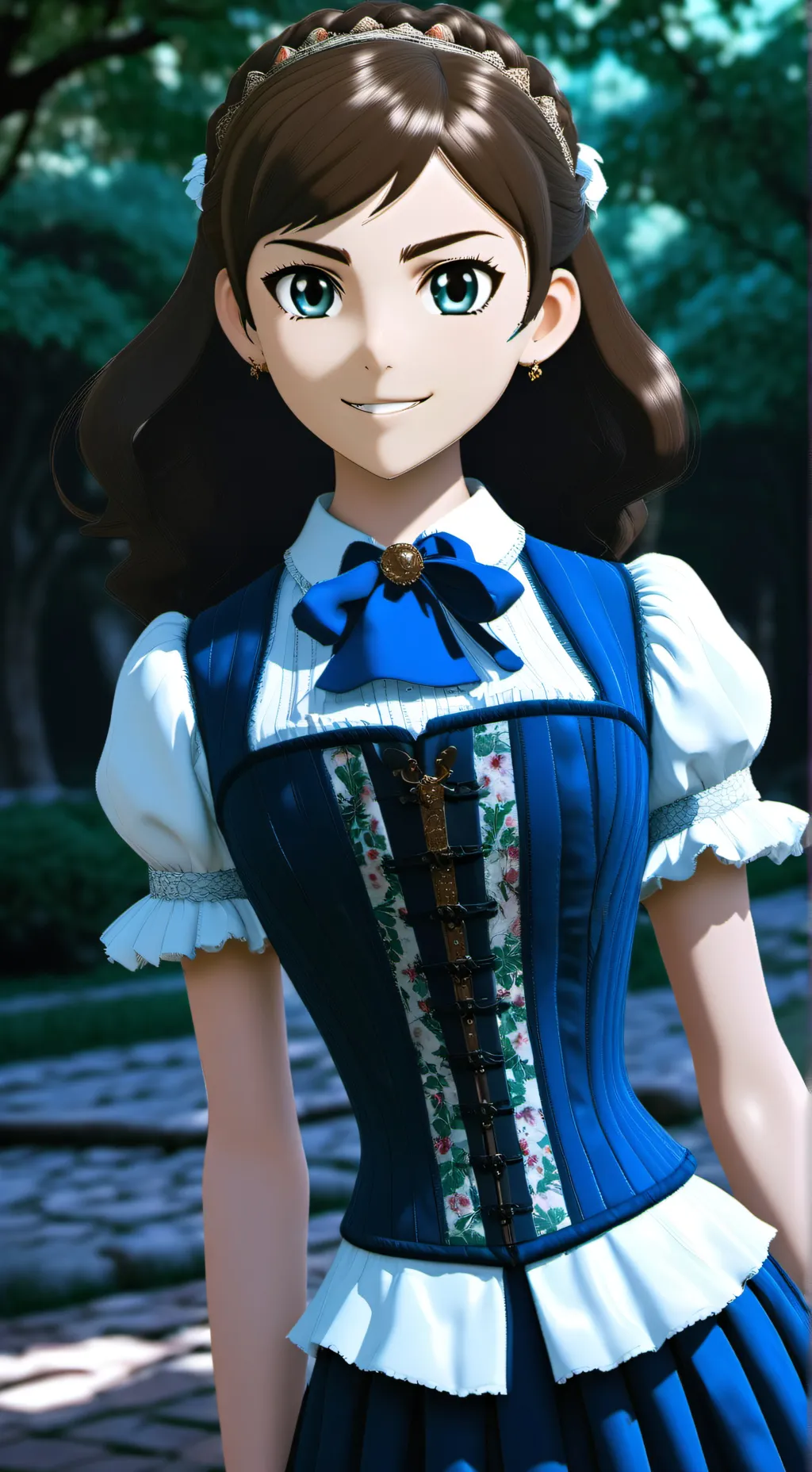 ai character: Lynnette  background