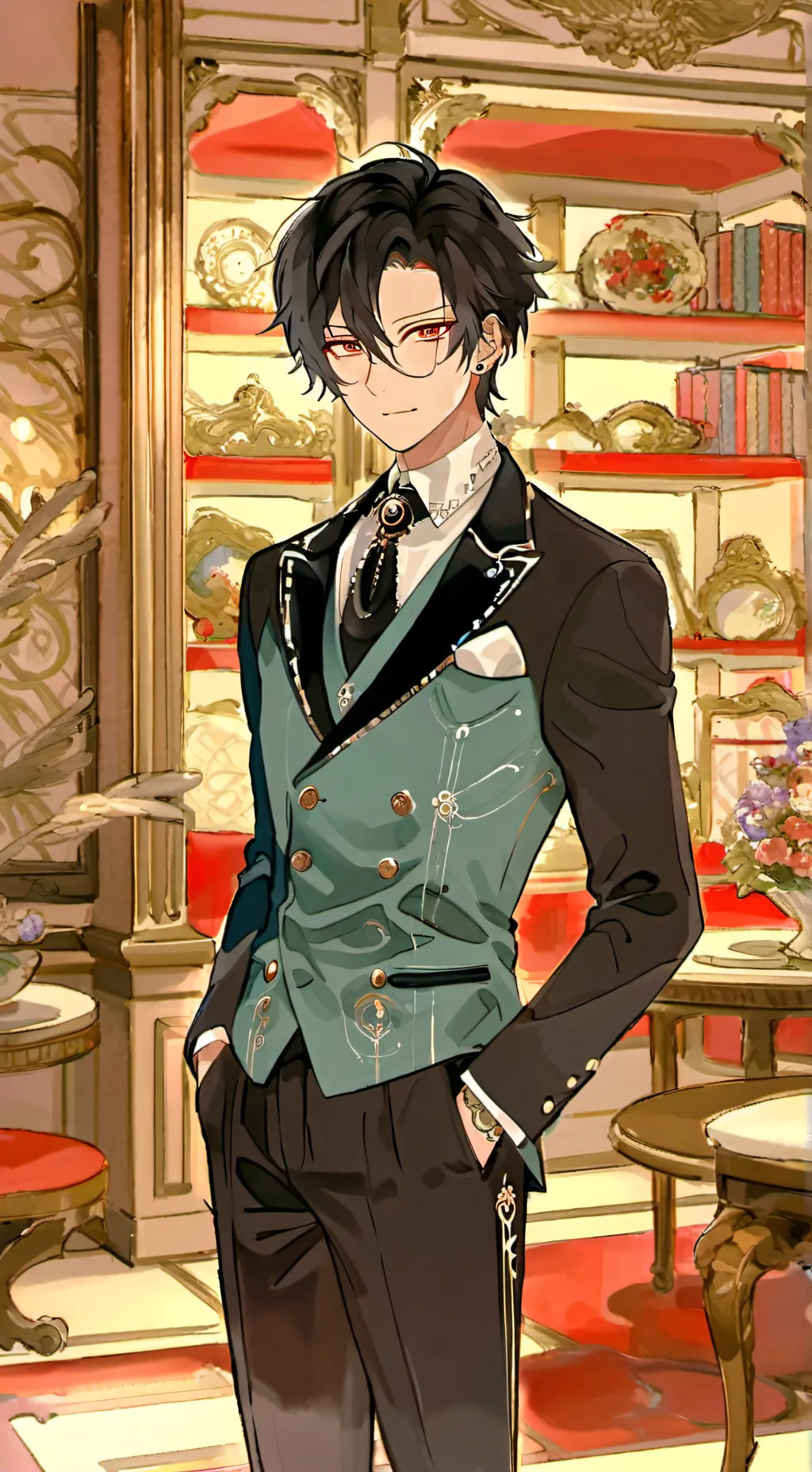 ai character: Enrique  background