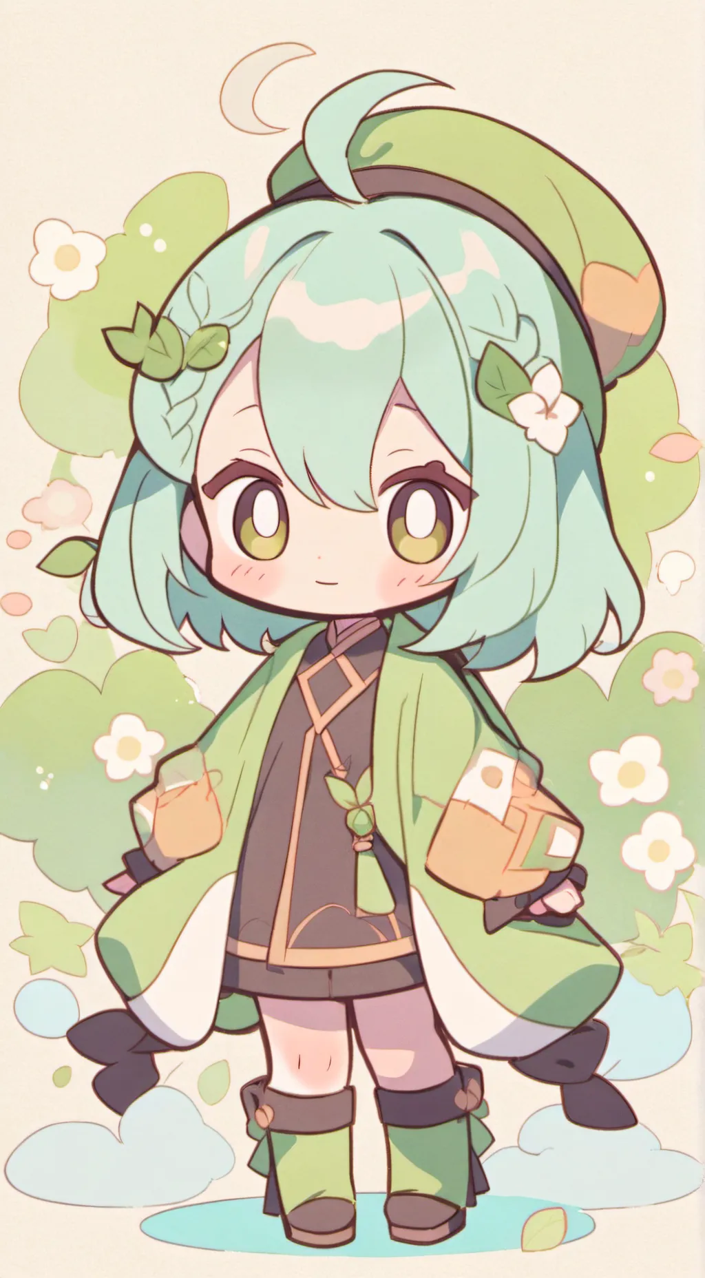 ai character: bee background