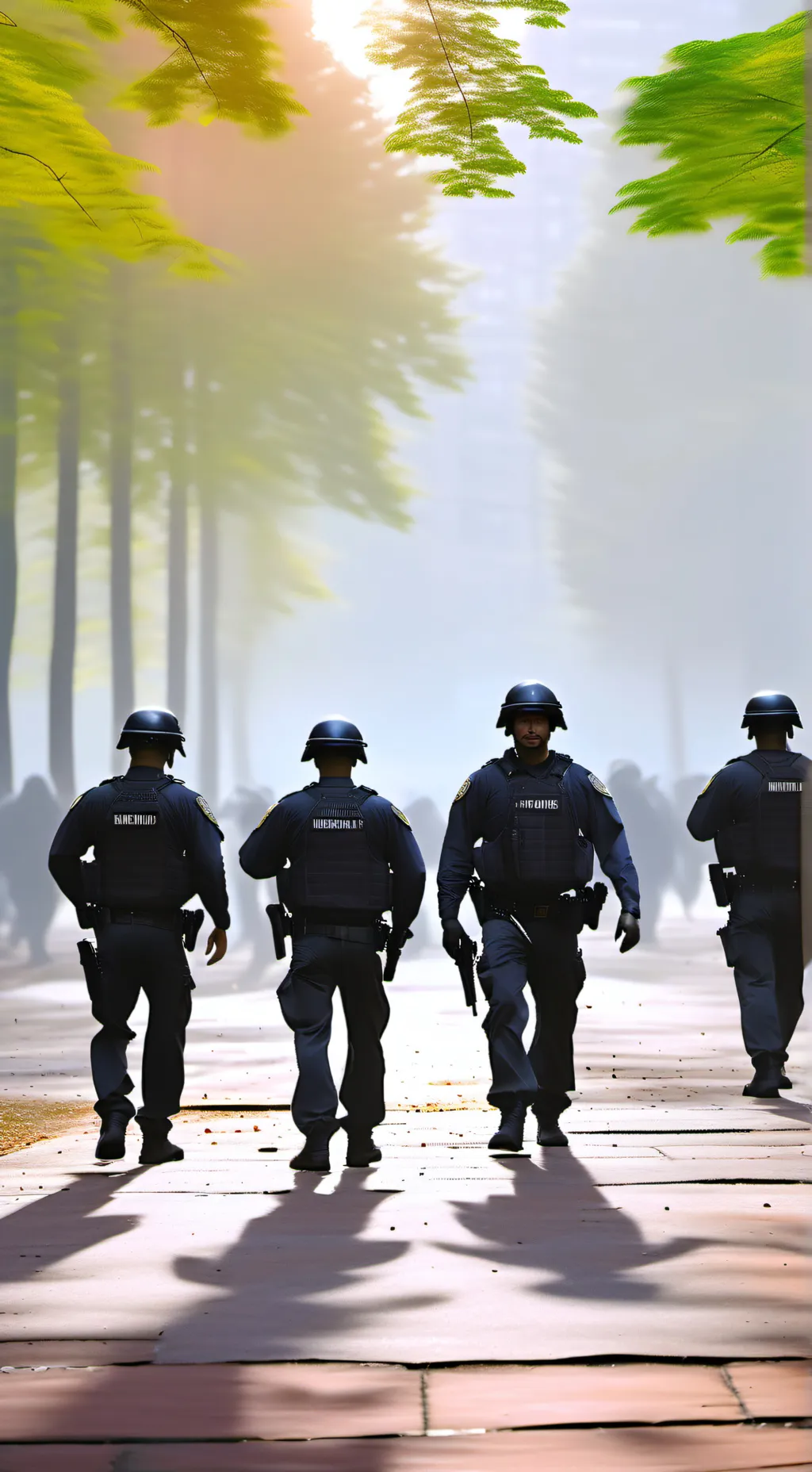 ai character: SWAT background