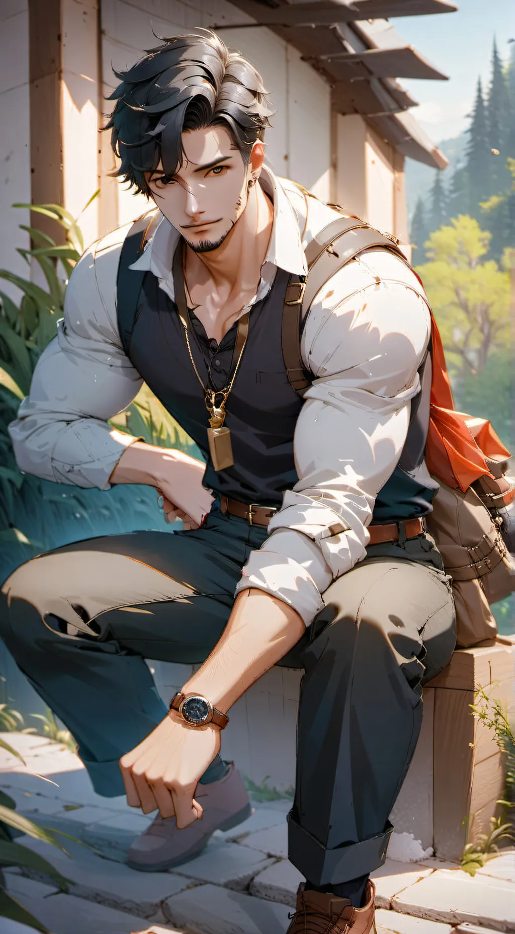 ai character: Xavier background