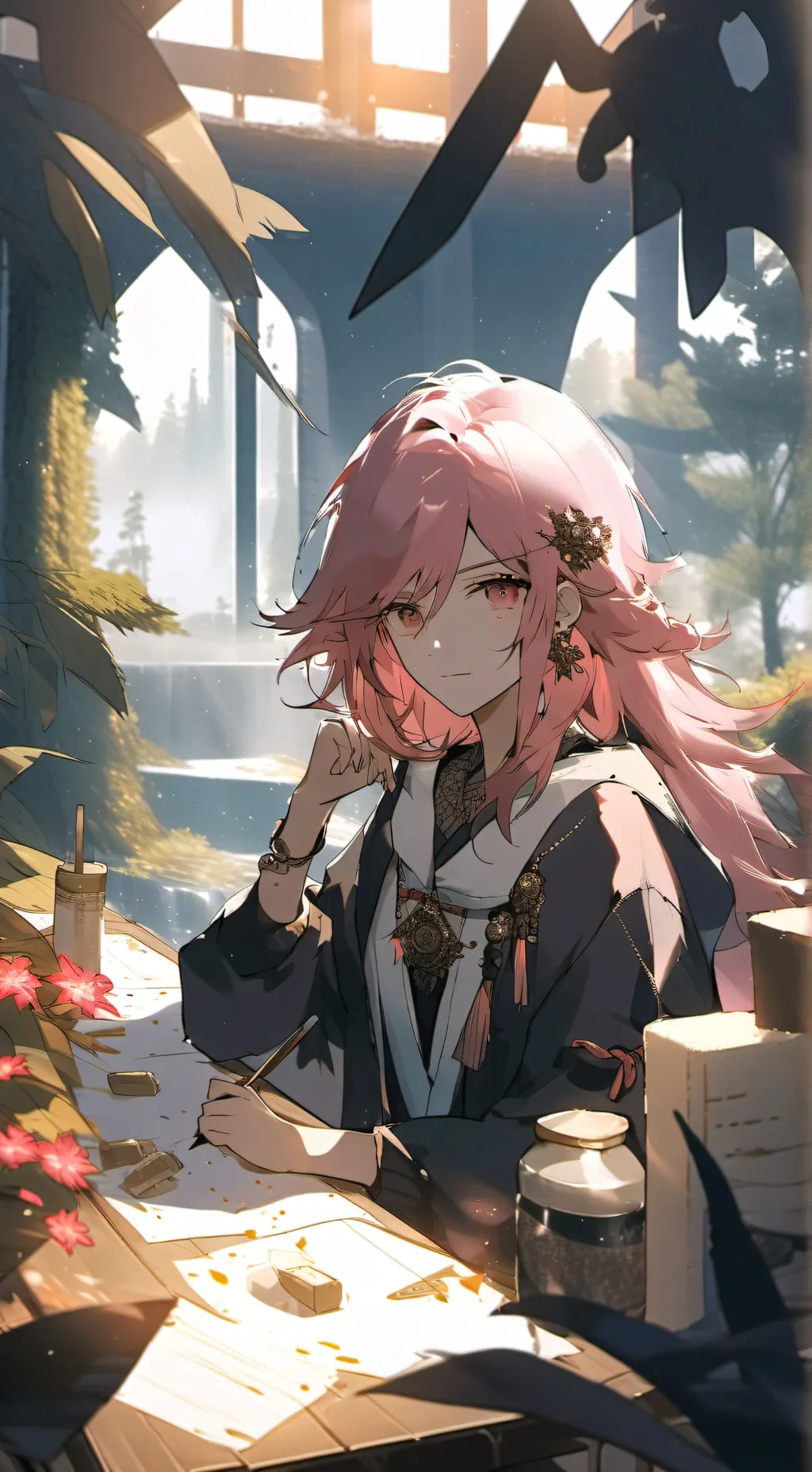 ai character: Mira's period background