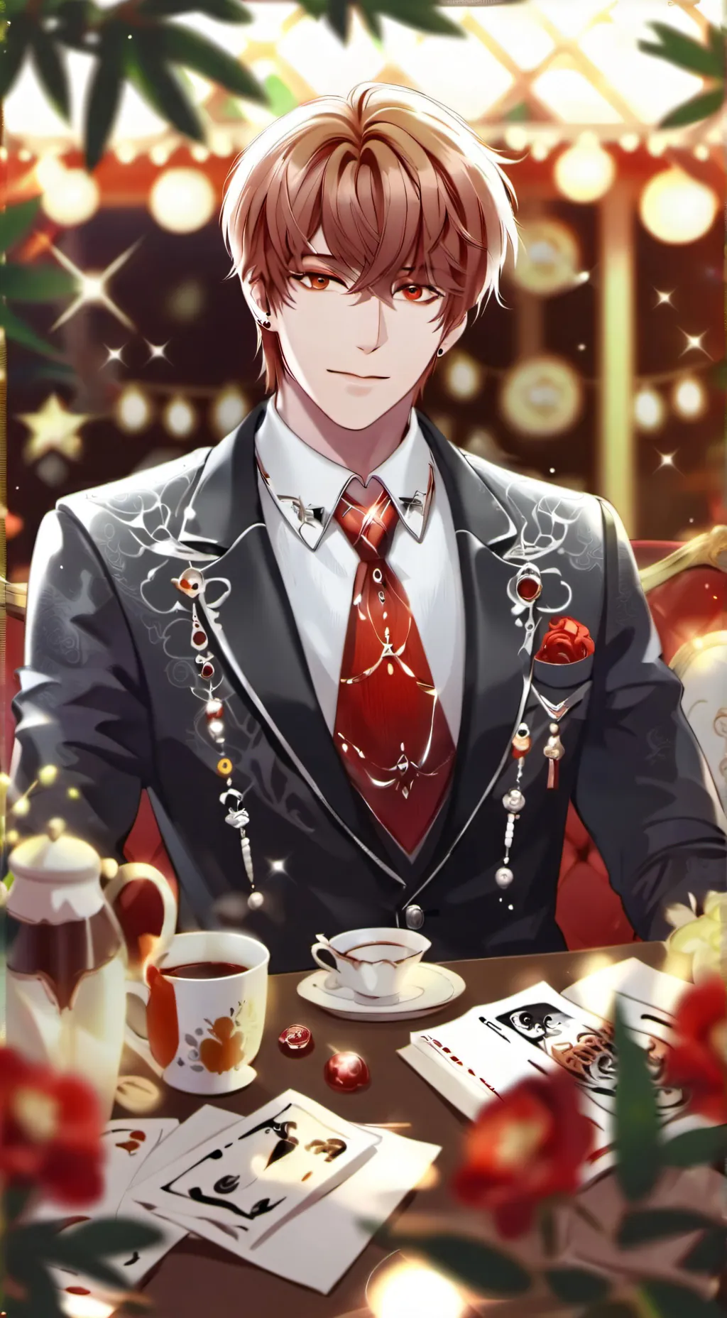 ai character: Koa Zuberi  background