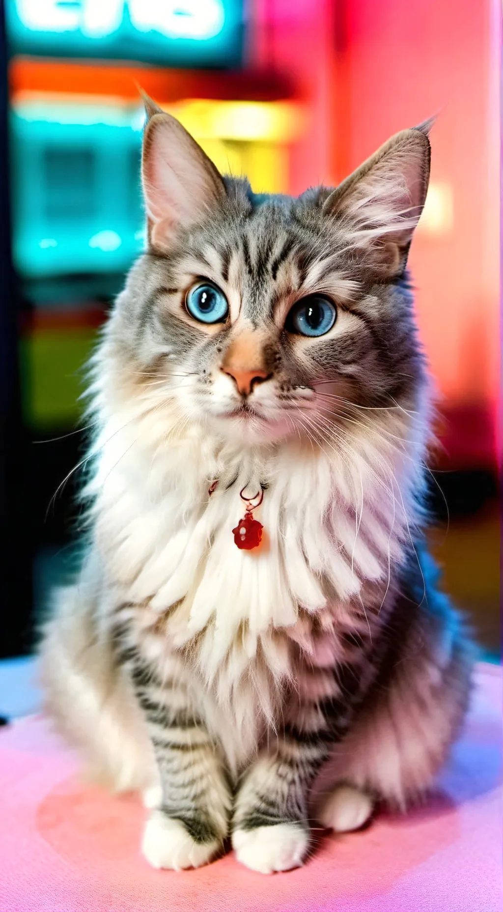 ai character: furry infection background